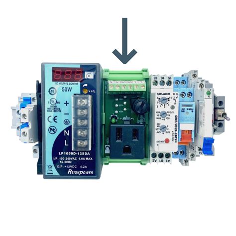 din rail mounted outlet